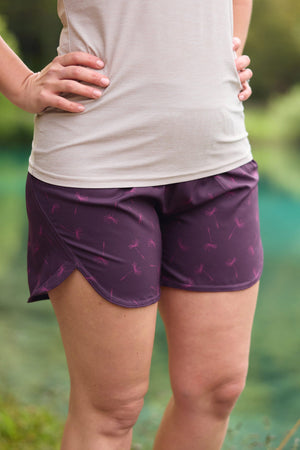 Breeze Shorts Dark Purple