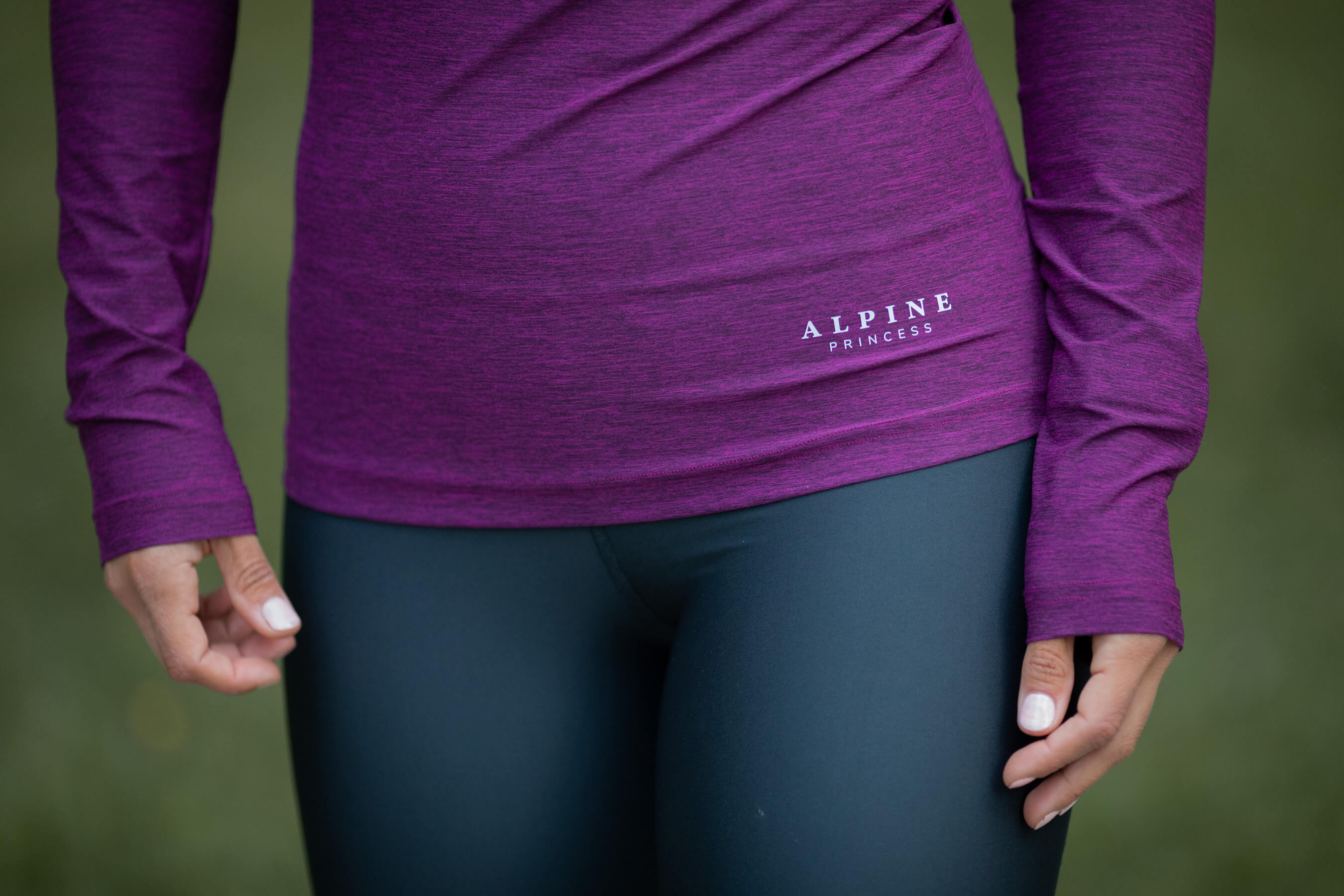 Alpine Long Sleeve Tee Navy 2X