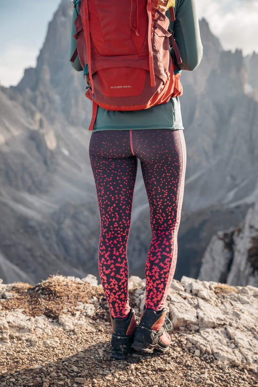 Buy Alpine Princess Women's Hiking Leggings, Outdoor Lightweight Trekking  Tights Blue Skies, Blue, Small at