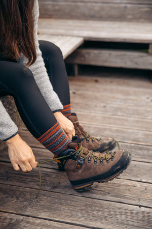 Abisko Merino Socks - Copper