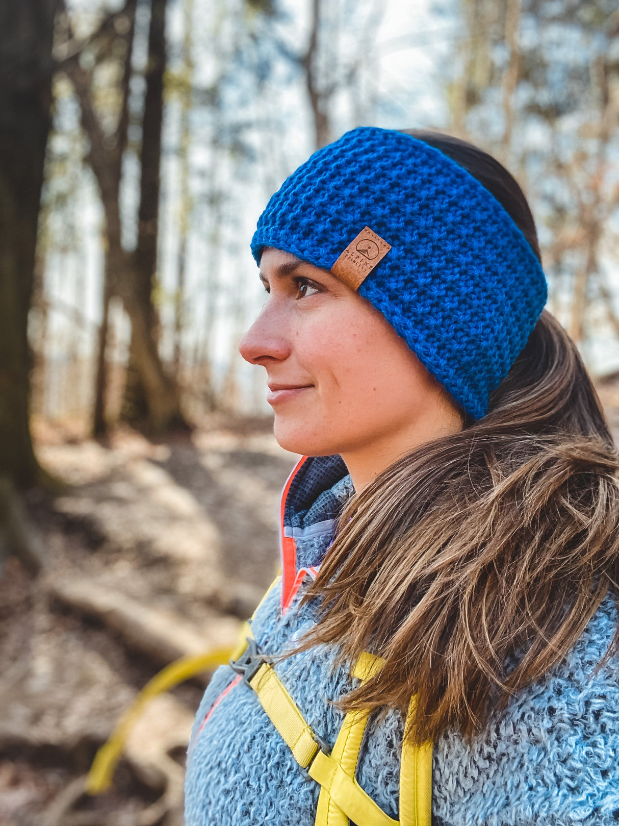 Blue Skies Knitted Headband