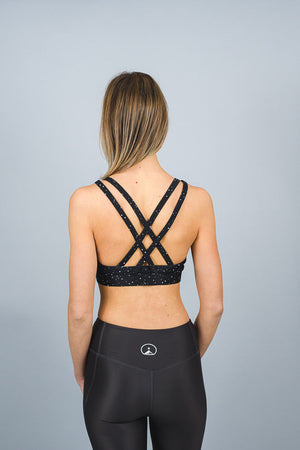 Stardust Strappy Sports Bra