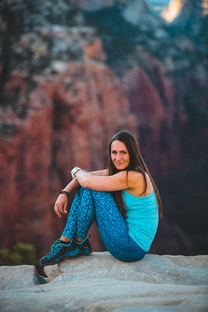 Hiker Leggings Blue Skies