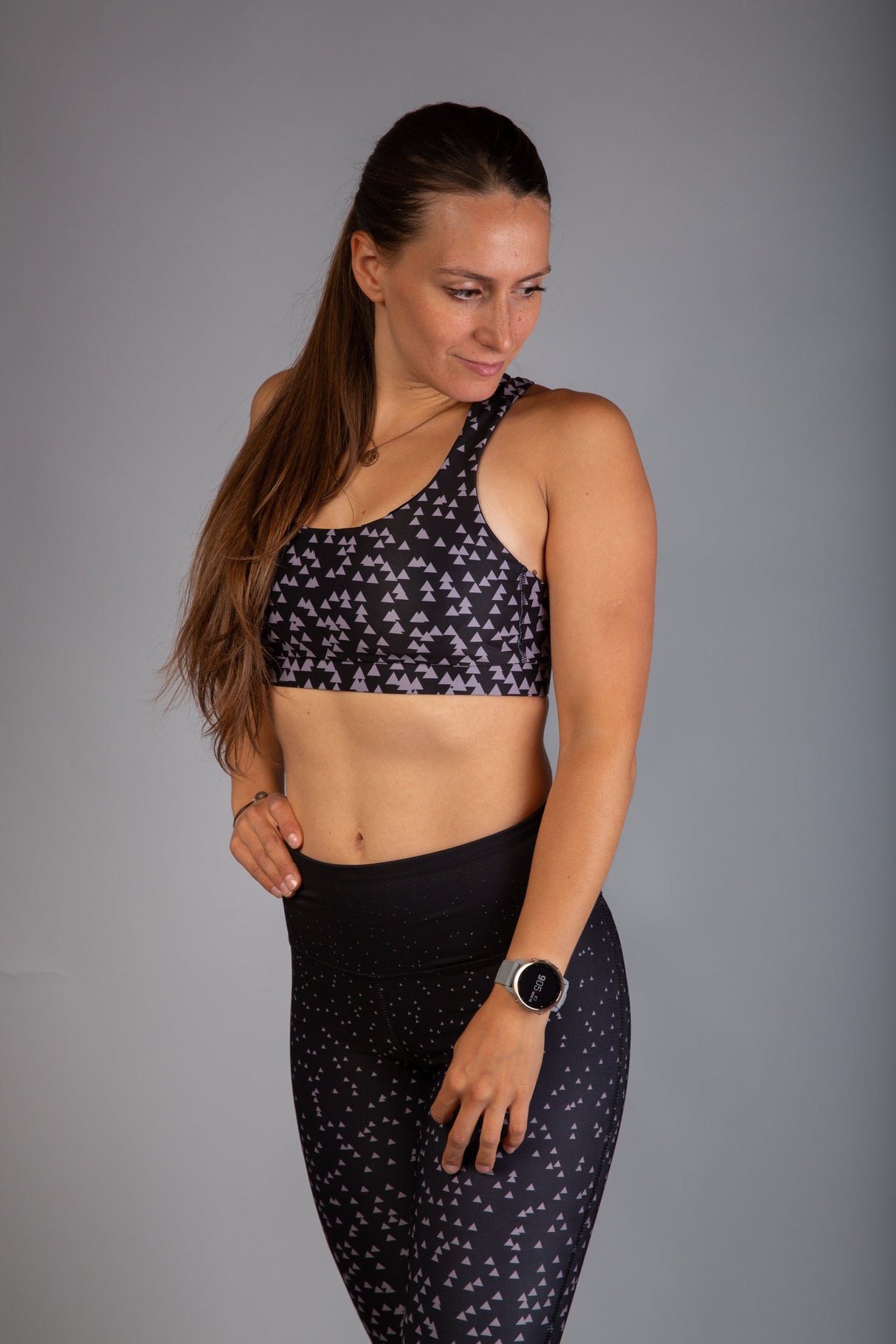 Milky Way Strappy Sports Bra