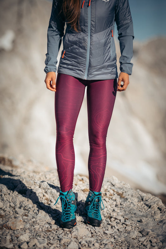 Pro Winter Leggings Purple Horizon